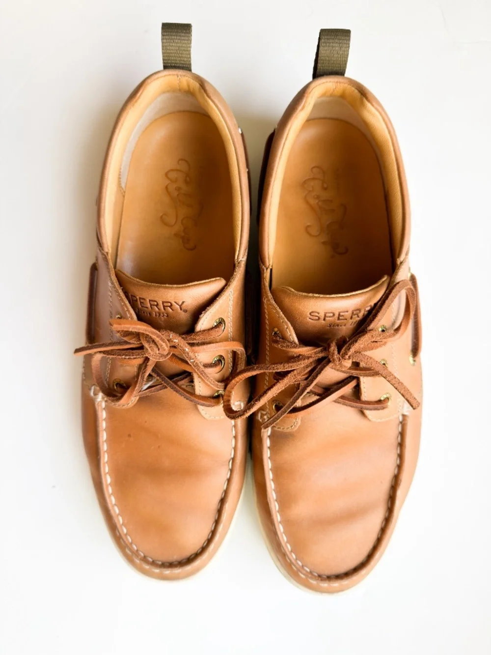 Sperry Shoes Leather Brown 